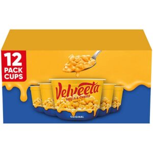 Velveeta Shells and Cheese Original Microwavable Sauce Cups, 2.39 oz., 12 ct. - Image 2