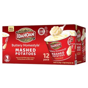 Idahoan Buttery Homestyle Mashed Potatoes, 12 pk. - Image 2