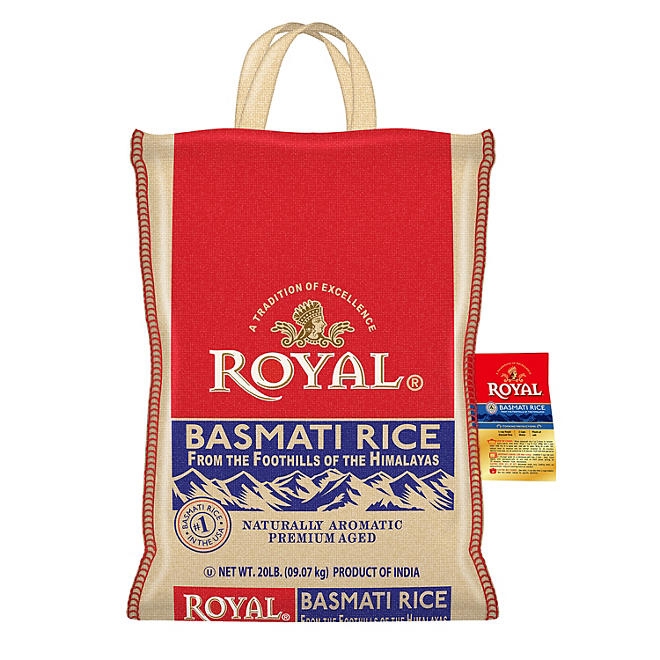 Royal Basmati Rice 20 lbs. - Image 2