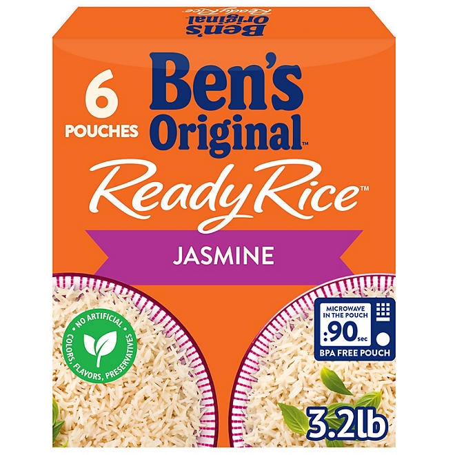 Ben's Original Ready Jasmine Rice, 8.5 oz., 6 pk. - Image 2