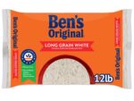 Ben's Original Enriched Long Grain White Parboiled Rice, 12 lbs.