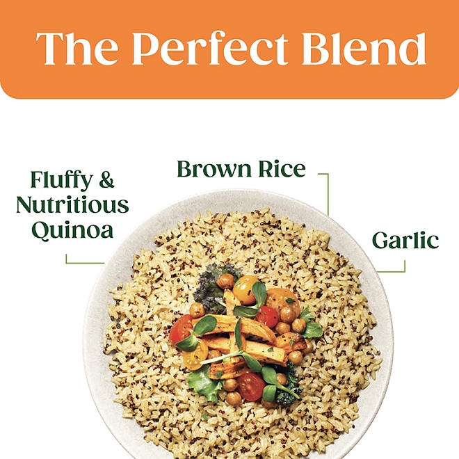 Seeds of Change Certified Organic Quinoa and Brown Rice with Garlic 8.5 oz., 6 pk. - Image 7