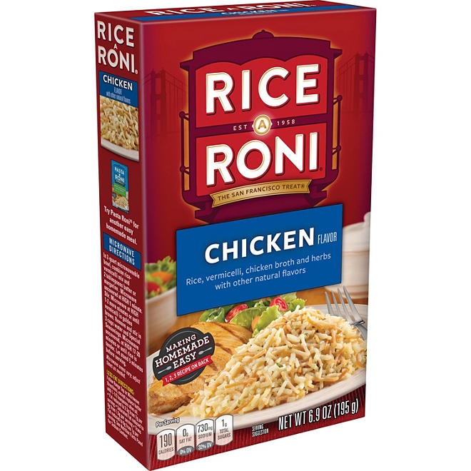 Rice-A-Roni Rice & Vermicelli Mix, Chicken, 6.09oz., 6ct. - Image 12