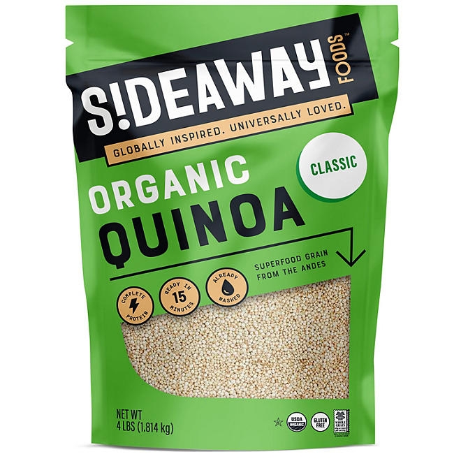 Sideaway Foods Organic Quinoa, 64oz. - Image 2
