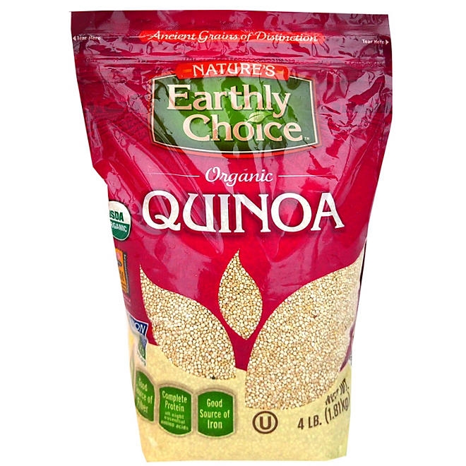 Nature's Earthly Choice Organic Quinoa, 64 oz. - Image 2