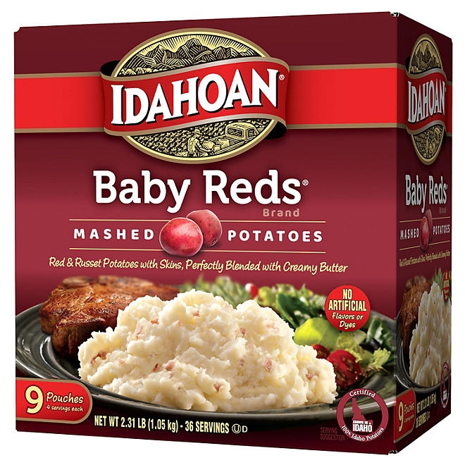 Idahoan Baby Reds Value Pack Mashed Potatoes, 4 oz., 9 pk. - Image 2