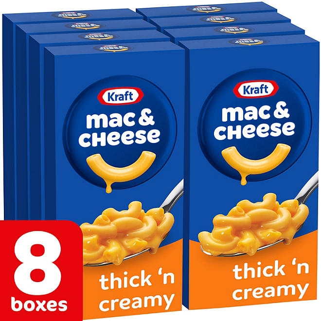 Kraft Thick 'n Creamy Macaroni and Cheese Dinner, 8 ct. - Image 2