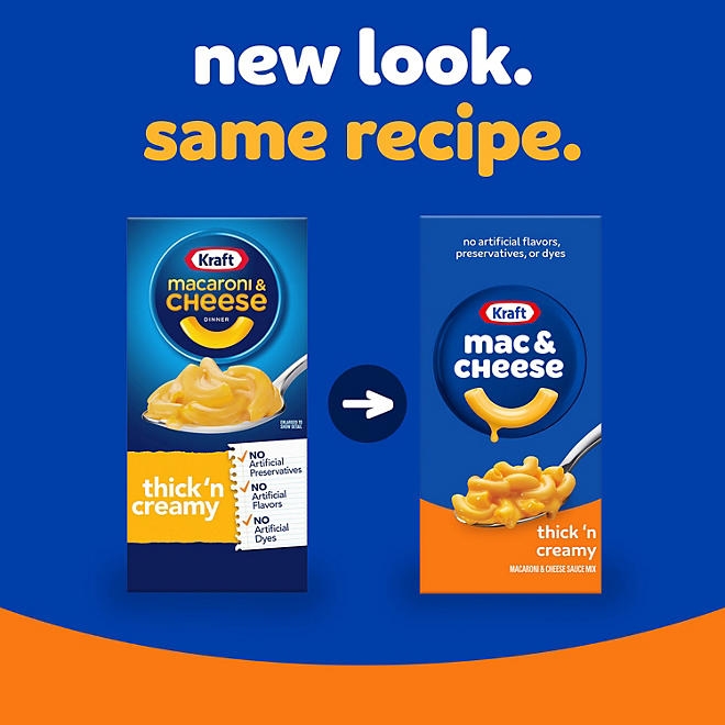 Kraft Thick 'n Creamy Macaroni and Cheese Dinner, 8 ct. - Image 5