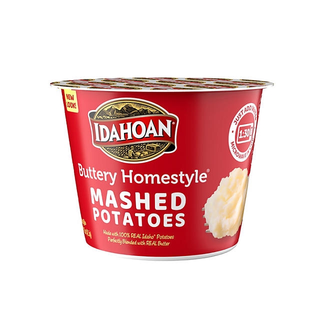 Idahoan Buttery Homestyle Mashed Potatoes, 12 pk. - Image 4