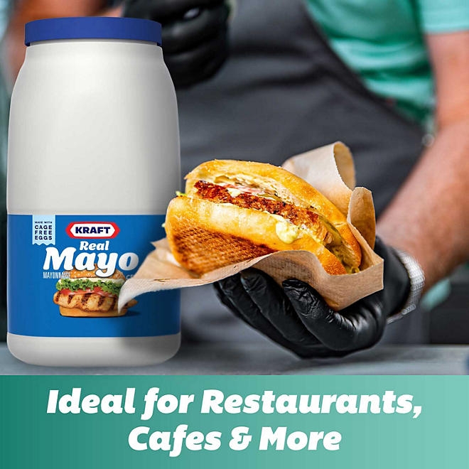 Kraft Real Mayo Creamy & Smooth Mayonnaise, 1 gal, 2 ct. - Image 5