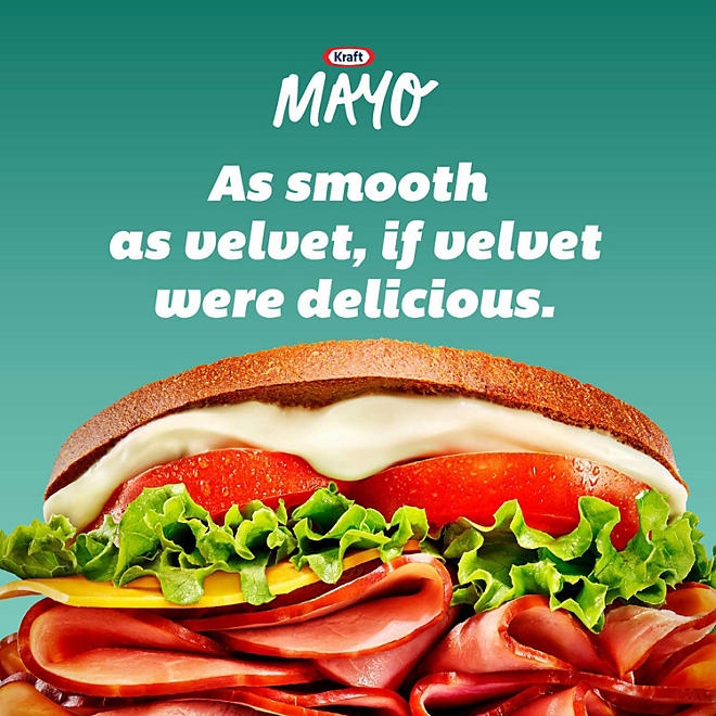 Kraft Real Mayo Creamy & Smooth Mayonnaise, 1 gal, 2 ct. - Image 6