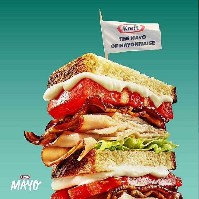 Kraft Real Mayo Creamy & Smooth Mayonnaise, 1 gal, 2 ct. - Image 7