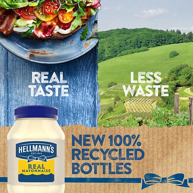 Hellmann's Real Mayonnaise, 64 oz. - Image 6