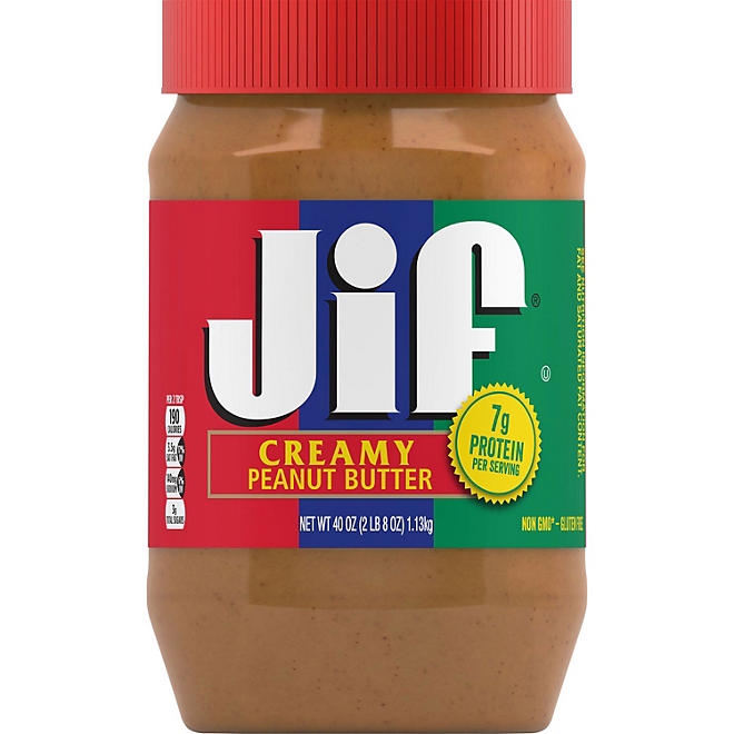 Jif Creamy Peanut Butter, 48 oz., 2 pk. - Image 5