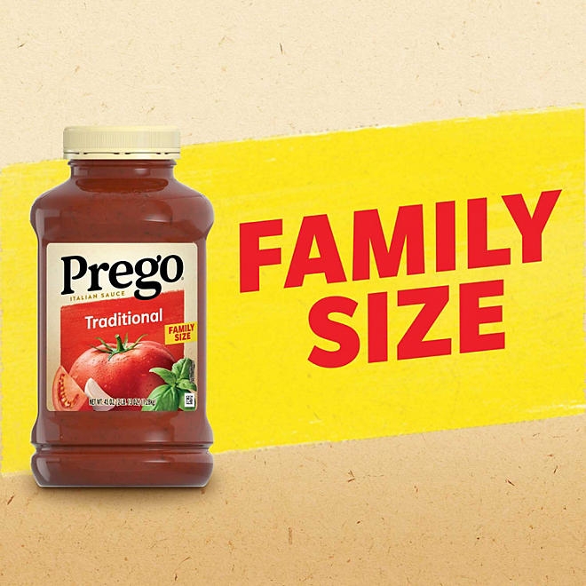 Prego Traditional Italian Sauce, 45 oz., 3 pk. - Image 7