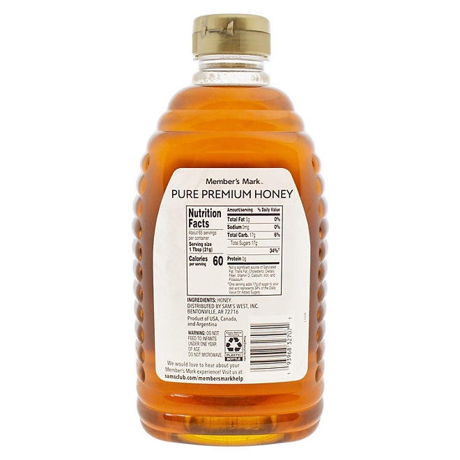 Member&rsquos Mark Wildflower Pure Premium Honey, 48 oz. - Image 5