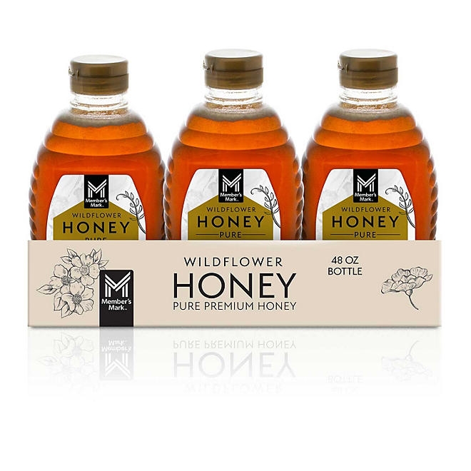 Member&rsquos Mark Wildflower Pure Premium Honey, 48 oz. - Image 6