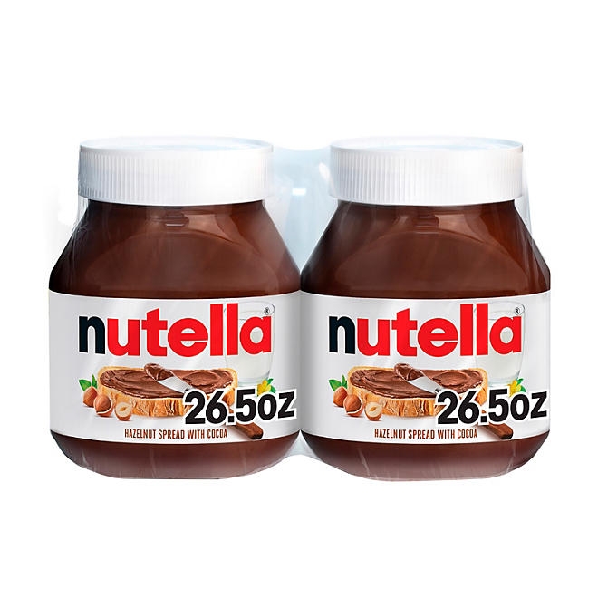 Nutella Hazelnut Spread with Cocoa, 26.5 oz., 2 pk. - Image 2