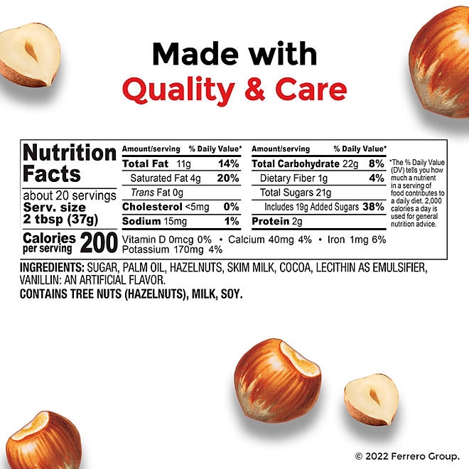 Nutella Hazelnut Spread with Cocoa, 26.5 oz., 2 pk. - Image 3