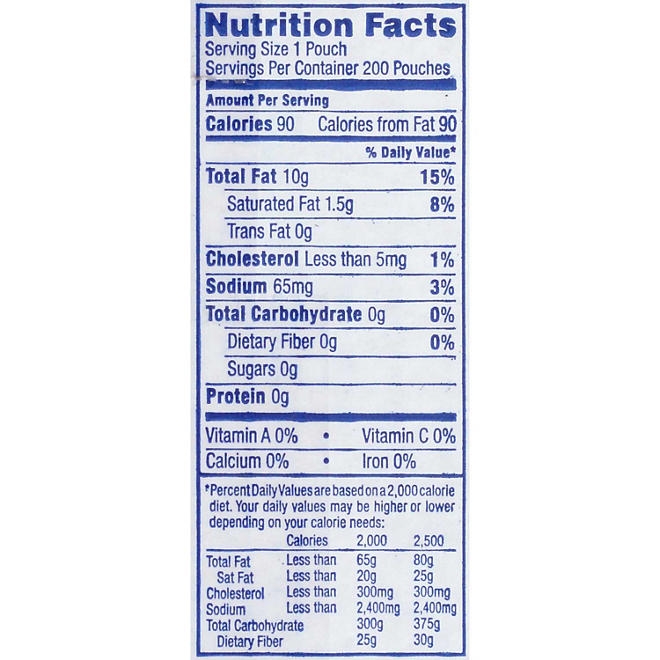 Kraft Real Mayo Mayonnaise Single Serve Packets, 200 ct. - Image 3