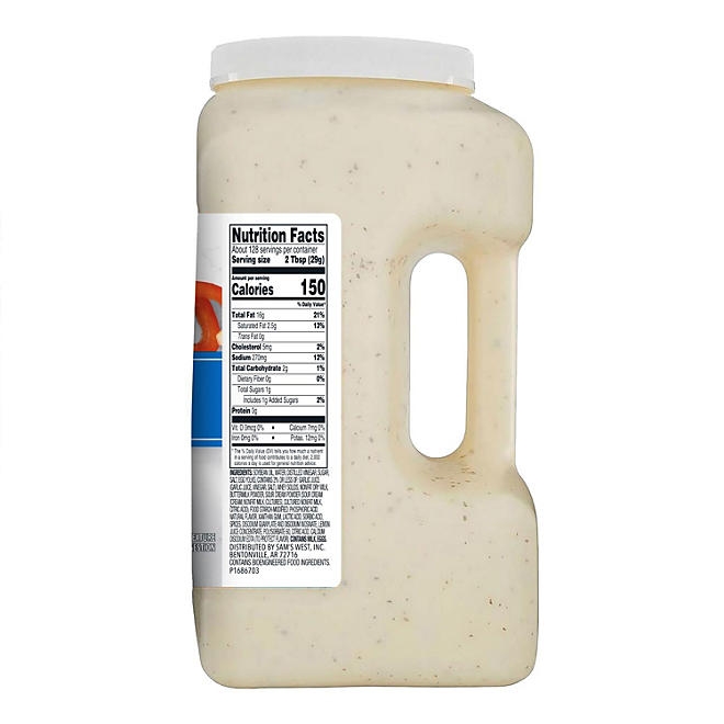 Member's Mark Ranch Dressing, 1 gal. - Image 3