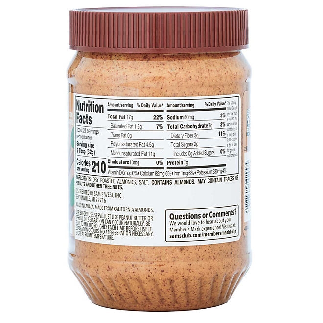 Member's Mark Almond Butter, 24 oz. - Image 6