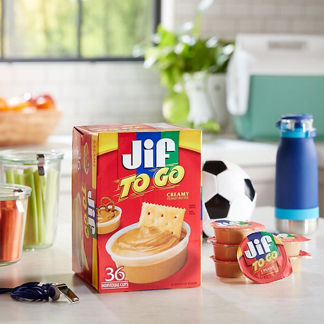 Jif-To-Go Creamy Peanut Butter, 36 ct. - Image 4