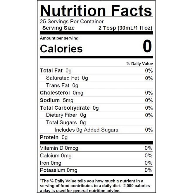 Torani Sugar-Free French Vanilla Syrup, 25.4 fl. oz. - Image 4