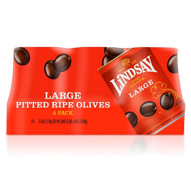 Lindsay Large Pitted Olives, 6 oz., 6 pk. - Image 2