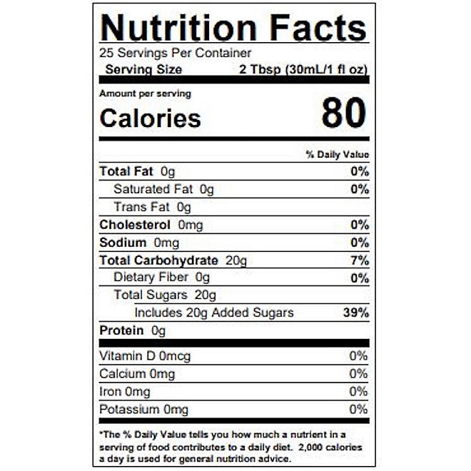 Torani Vanilla Syrup, 25.4 fl. oz. - Image 3