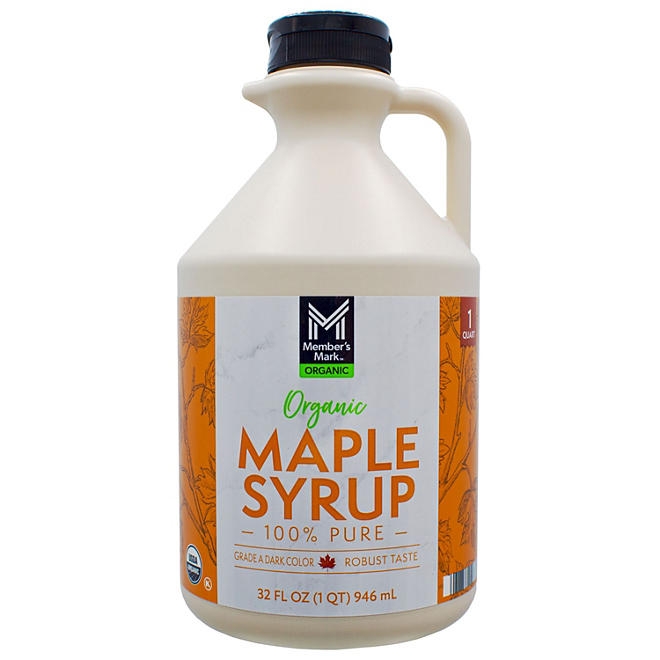 Member's Mark Organic 100% Pure Maple Syrup, 32 oz. - Image 2
