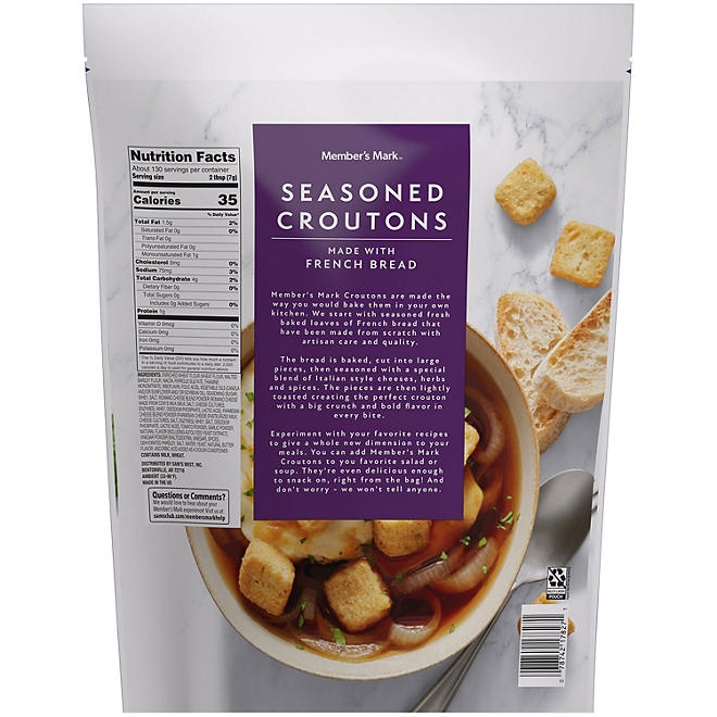 Member's Mark Seasoned Croutons, 32 oz. - Image 9