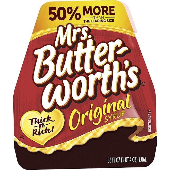 Mrs. Butterworths Original Syrup, 36 oz., 2 pk. - Image 4