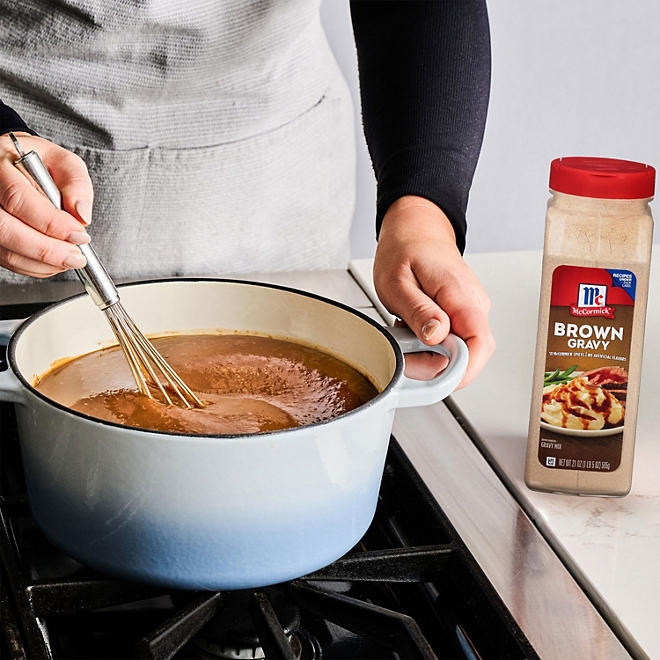 McCormick Brown Gravy Mix, 21 oz. - Image 5