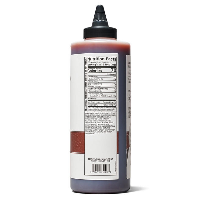 Kinder's Hickory Brown Sugar BBQ Sauce, 27 oz. - Image 3