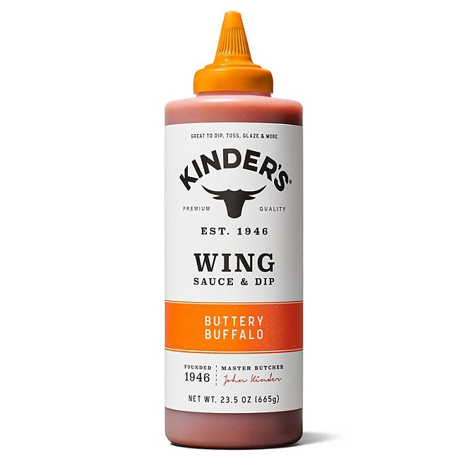 Kinder's Buttery Buffalo Wing Sauce, 23.5 oz. - Image 2