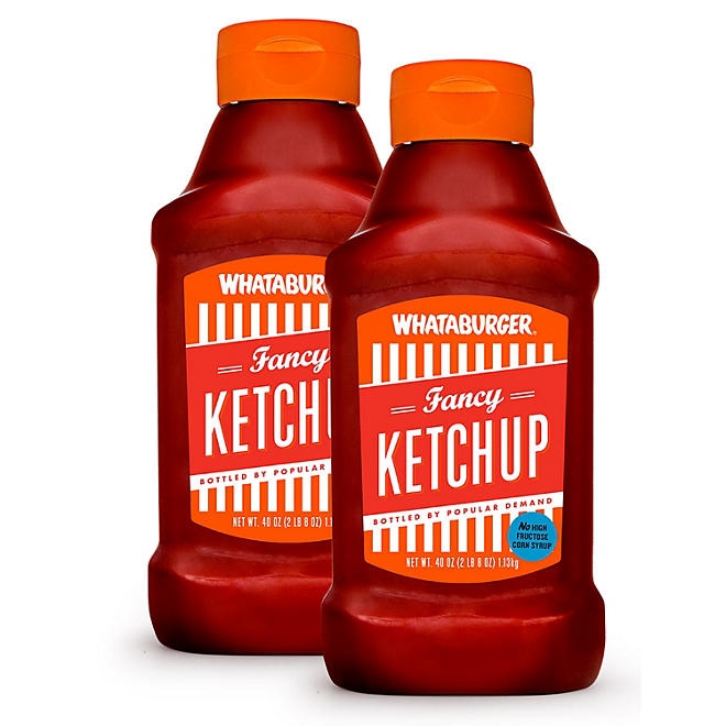 Whataburger Fancy Ketchup, 40 oz., 2 pk. - Image 2
