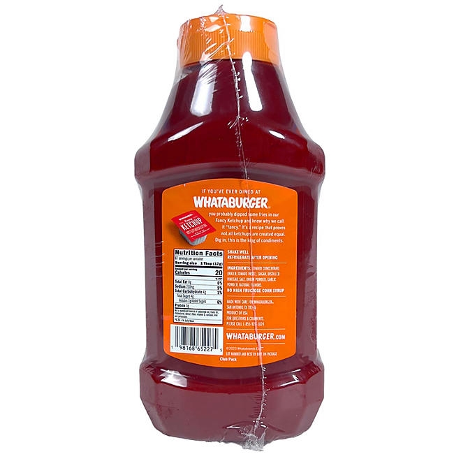 Whataburger Fancy Ketchup, 40 oz., 2 pk. - Image 6