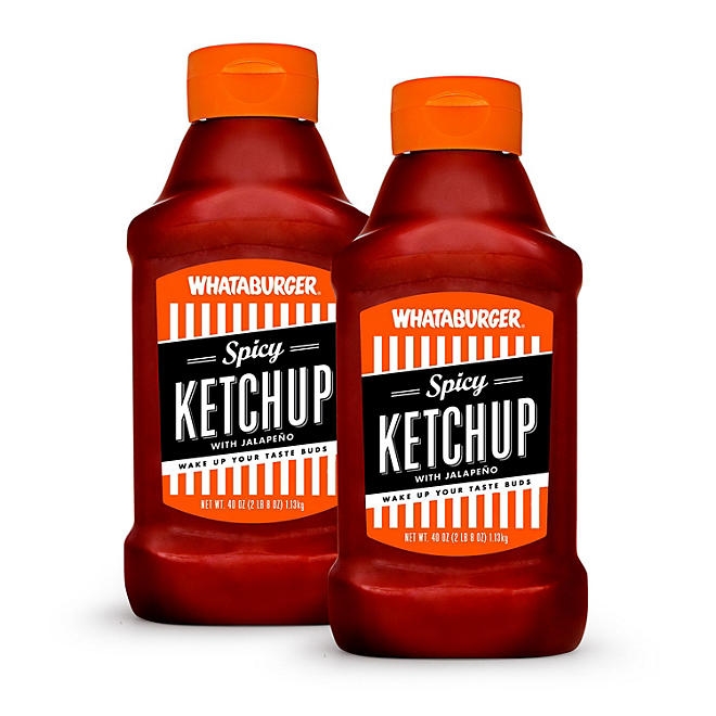 Whataburger Spicy Ketchup, 40 oz., 2 pk. - Image 2
