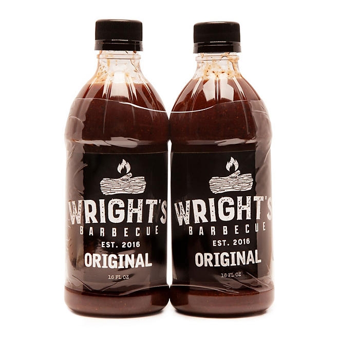 Wright's BBQ Sauce, Original, 16 oz., 2 pk. - Image 2