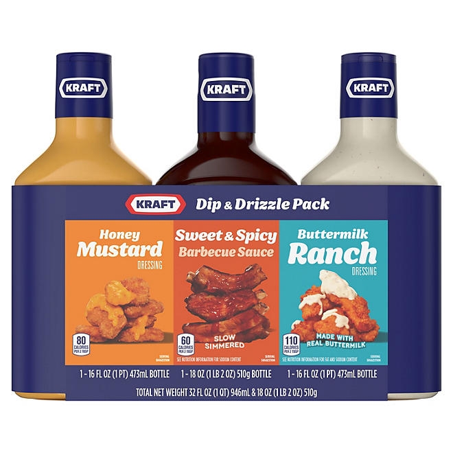 Kraft Dip & Drizzle Sauce, 3 pk. - Image 2