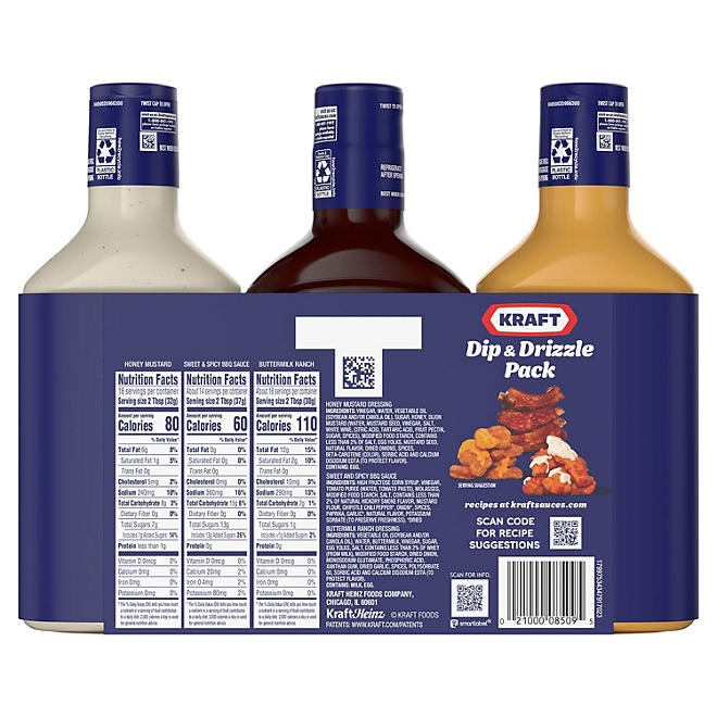 Kraft Dip & Drizzle Sauce, 3 pk. - Image 5