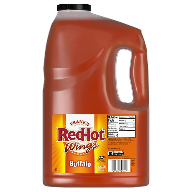 Frank's RedHot Original Buffalo Wing Sauce, 1 gal. - Image 2