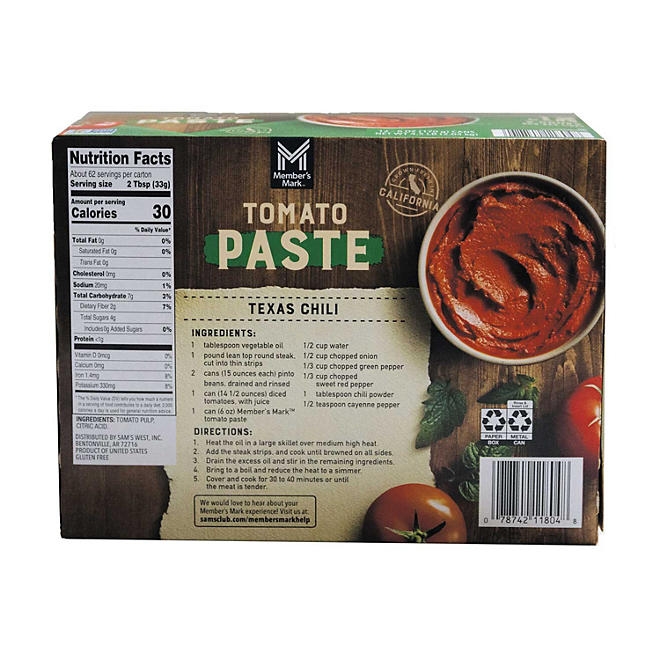 Member's Mark Tomato Paste, 6 oz., 12 pk. - Image 6