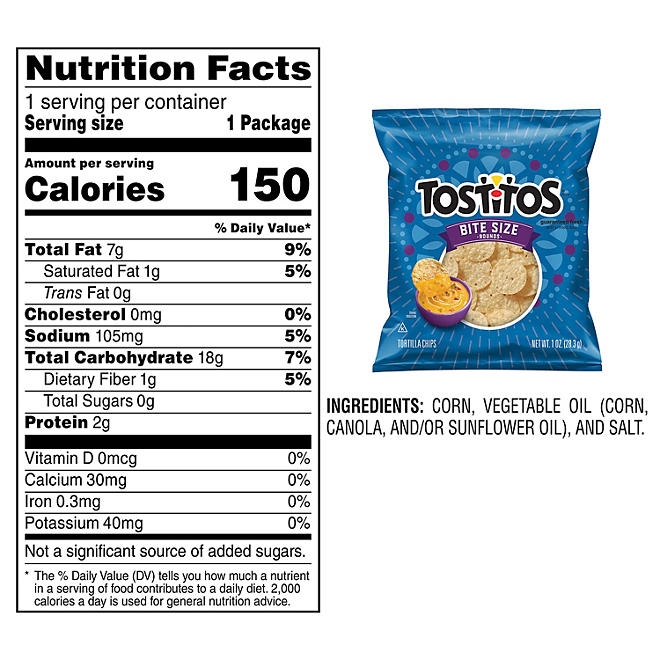 Tostitos Chips & Dip Mix, Variety Pack Snacks, 26 pk. - Image 3