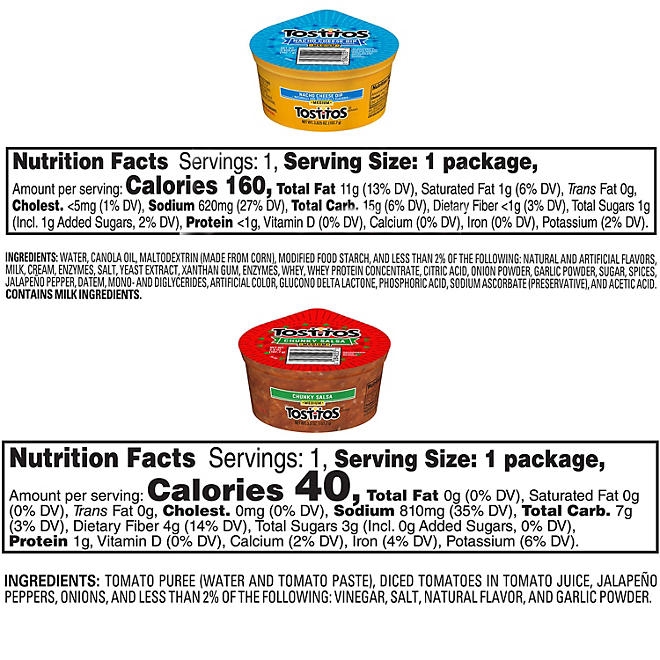 Tostitos Chips & Dip Mix, Variety Pack Snacks, 26 pk. - Image 4