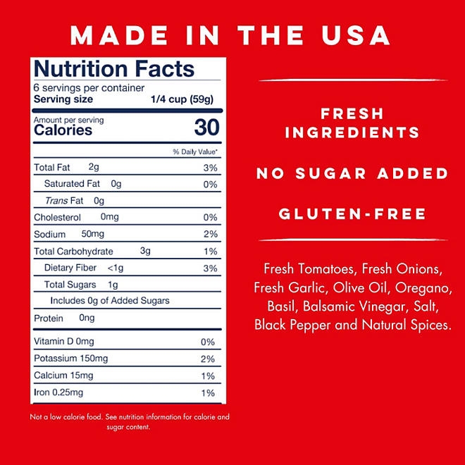 Yo Mama's Foods Low-Carb Pizza Sauce 12.5 oz., 3 pk. - Image 3