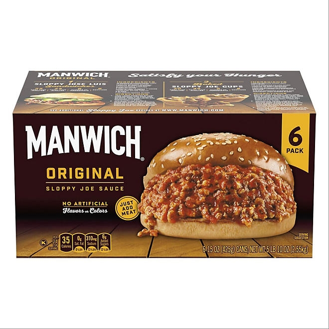 Manwich Sloppy Joe Sauce, 15 oz., 6 pk. - Image 2