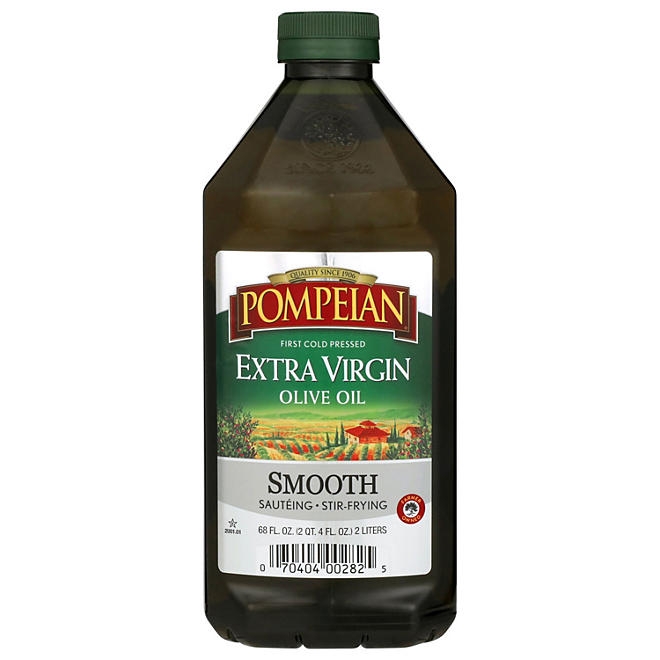 Pompeian Smooth Extra Virgin Olive Oil, 68 fl. oz. - Image 2