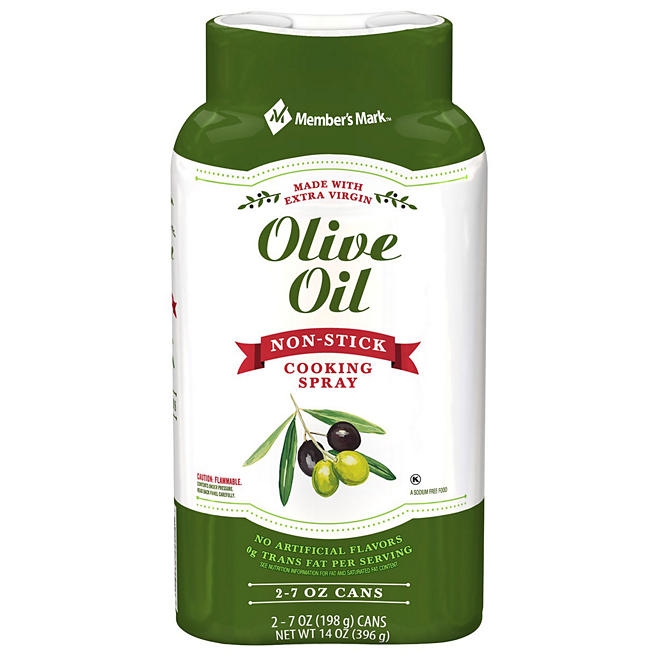 Member's Mark Olive Oil Cooking Spray, 7 oz., 2 pk. - Image 2